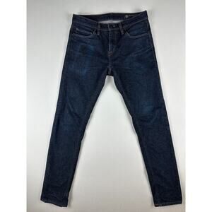 Roark Jeans Mens 30x32 Dark Indigo Raw Standard Slim Hwy 133 Denim